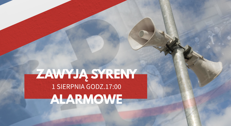 Zawyją syreny w rocznicę wybuchu Powstania Warszawskiego