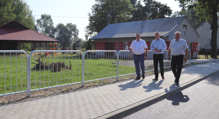 Finisz inwestycji: Łysakówek, Czermin, Gliny Małe i Gliny Wielkie