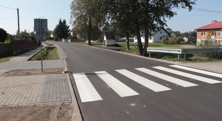 Kolejna inwestycja drogowa w powiecie mieleckim zakończona